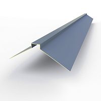 Конек фигурный оцинкованный c порошковым покрытием 0,45мм RAL 5014