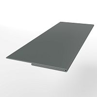Планка финишная оцинкованная с порошковым покрытием 0,45мм RAL 7005