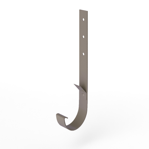 Крепление желоба водосточного c порошковым покрытием ф120x350мм RAL 7048