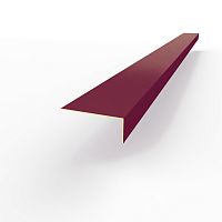 Лобовая планка (RAL 4004) оцинкованная, с порошковым покрытием 0,45 мм