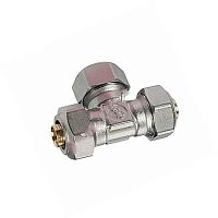Тройник переходной латунный R565AM Дн 32х26х32 обжим Giacomini Италия