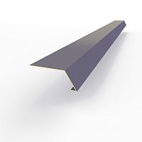 Карнизная планка RAL 4012 оцинкованная c порошковым покрытием 0,45мм