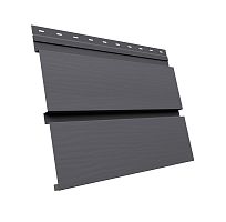 Квадро брус 3D 0,45 PE с пленкой RAL 7004 сигнальный серый