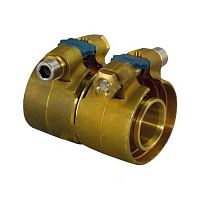 Муфта зажимная латунная Wipex Дн 25х2,3 Ру6 Uponor Финляндия