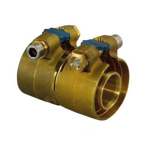 Муфта зажимная латунная Wipex Дн 25х2,3 Ру6 Uponor Финляндия Муфта зажимная латунная Wipex Дн 25х2,3 Ру6 Uponor Финляндия