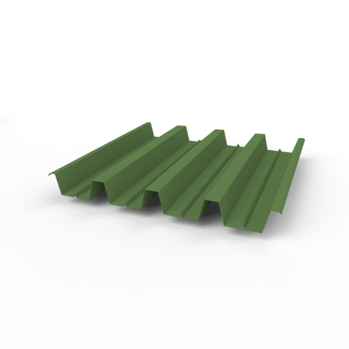Профнастил Н60 (RAL 6025) 0,7х845мм оцинкованный, с полимерным покрытием (Полиэстер)
