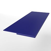 Планка финишная оцинкованная с порошковым покрытием 0,45мм RAL 5002