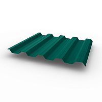 Профнастил НС44 (RAL 6026) 0,6х1047мм оцинкованный, с полимерным покрытием (Полиэстер)