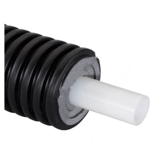 Труба теплоизолированная PE-Xa/EVOH Ecoflex Thermo Single черная Дн 90х12,3/200 Ру10 Тмакс=95C бухта 100м Uponor Швеция Труба теплоизолированная PE-Xa/EVOH Ecoflex Thermo Single черная Дн 90х12,3/200 Ру10 Тмакс=95C бухта 100м Uponor Швеция
