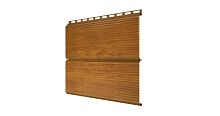 ЭкоБрус 0,345 Gofr 0,45 Print Elite Golden Wood TwinColor