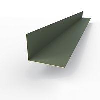 Планка угла внутренняя RAL 7009 оцинкованная c порошковым покрытием 0,45мм