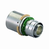 Муфта переходная латунная S-PRESS PLUS Дн 25х16 пресс Uponor Финляндия