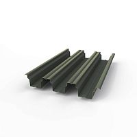 Профнастил оцинкованный с полимерным покрытием полиэстер Н114 buildstor 0,8х646мм RAL 7043 Транспортный серый B