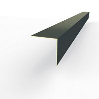 Планка угла внешнего RAL 7016 оцинкованная c порошковым покрытием 0,45мм