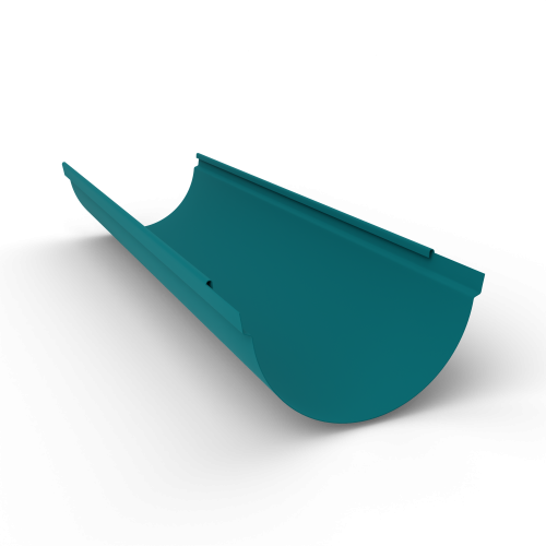 Желоб водосточный оцинкованный порошок ф150х2000мм RAL 5021