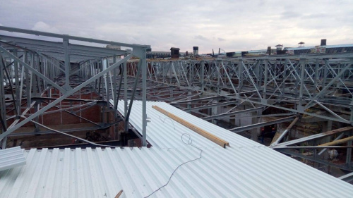 Профнастил оцинкованный с полимерным покрытием полиэстер Н75 buildstor 0,7х800мм RAL 1018 Цинково-жёлтый фото 7