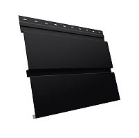 Квадро брус 0,5 PurLite Matt с пленкой RAL 9005 черный