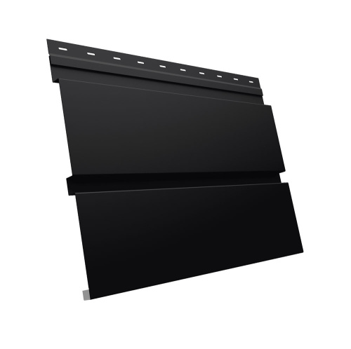 Квадро брус 0,5 PurLite Matt с пленкой RAL 9005 черный