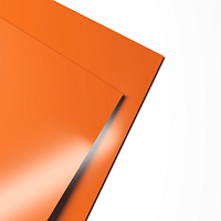 Гладкий лист 0.5мм RAL 2008 Ярко-красно-оранжевый