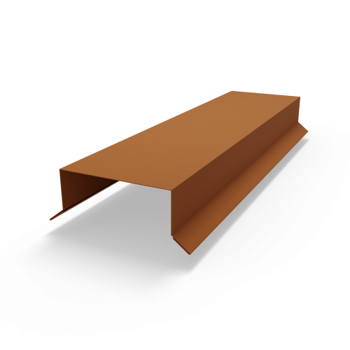 Парапет плоский RAL 8023 полиэстер 0,7 мм