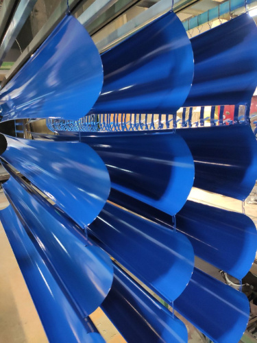 Желоб водосточный оцинкованный с порошковым покрытием ф140х2000мм все цвета RAL фото 5