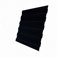 Профнастил С8 RAL 9005 чёрный янтарь 0,5 мм Drap Grand Line