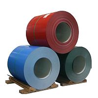 Рулон оцинкованный с полимерным покрытием (окрашенный) 0.5x1250 RAL 5015